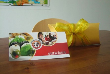 eat-the-world Gutschein verpacken