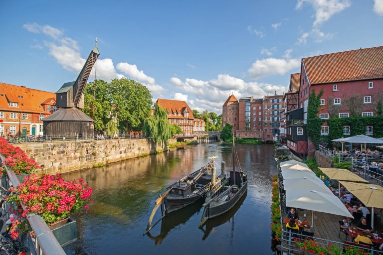 Lüneburg Stint Kran Altstadt